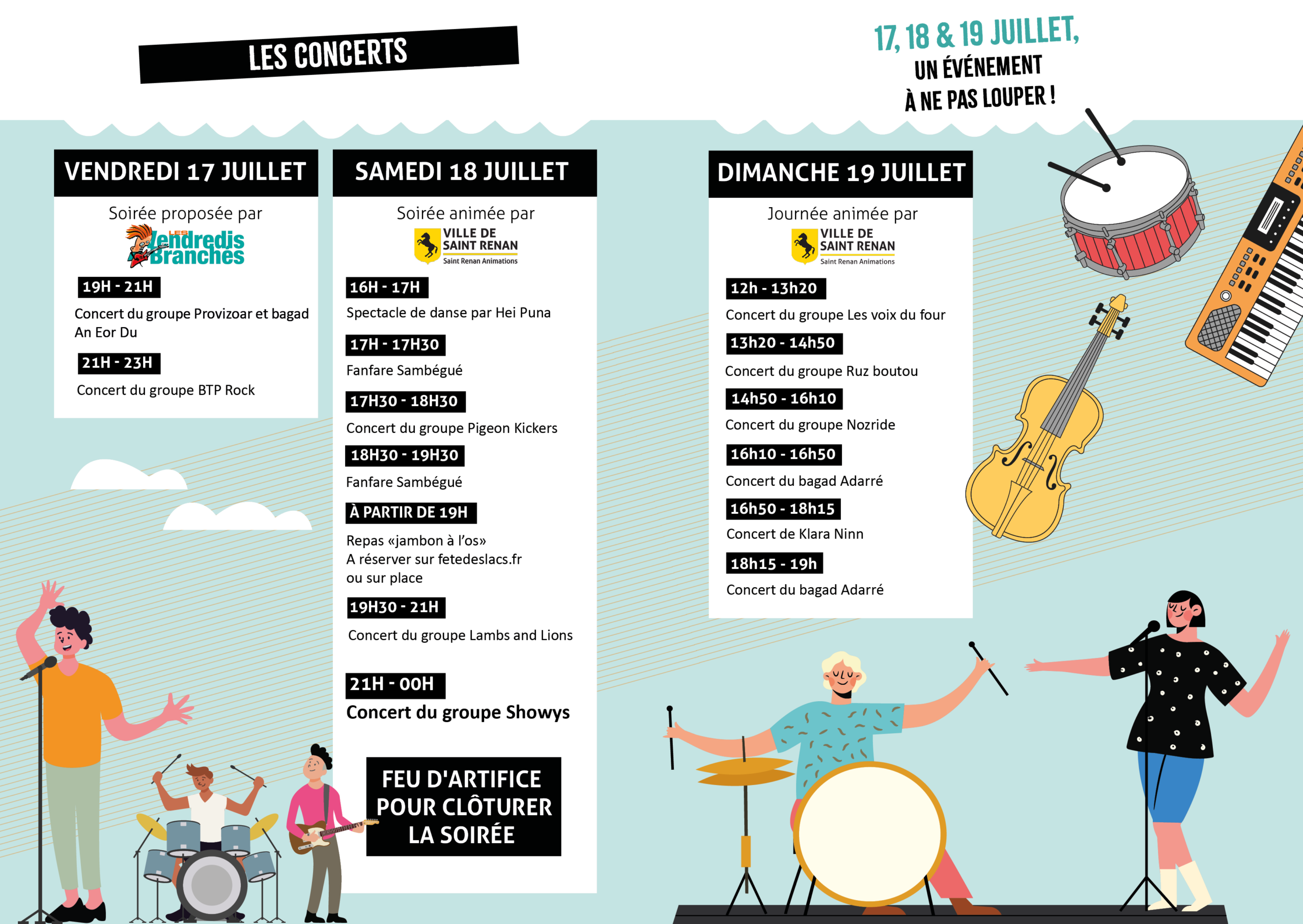 Livret de la fête des lacs 2026